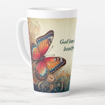 Mooie vlinder en Bijbelvers