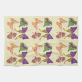 Mooie vlinder en mot keukenhanddoek (Horizontaal)
