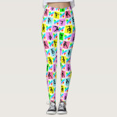 MOOIE VLINDER GYMNASTIEK MEISJE LEGGINGS (Voorkant)