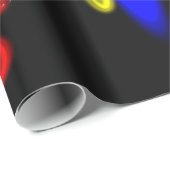 Mooie vlinder icoon glas cadeaupapier (Rol Hoek)