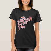 Mooie vlinder Japanse kersenbloesem Sakura T-shirt (Voorkant)