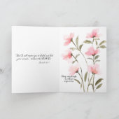 Mooie vlinder krijgt een goede Kaart (Binnen)