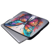 Mooie vlinder laptop sleeve (Voorkant onderkant)