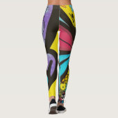 Mooie vlinder leggings (Achterkant)