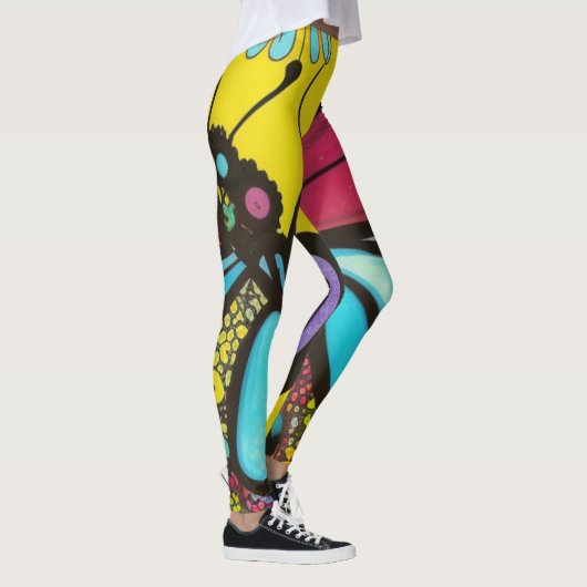 Mooie vlinder leggings (Rechts)
