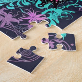 Mooie vlinder legpuzzel (Zijkant)
