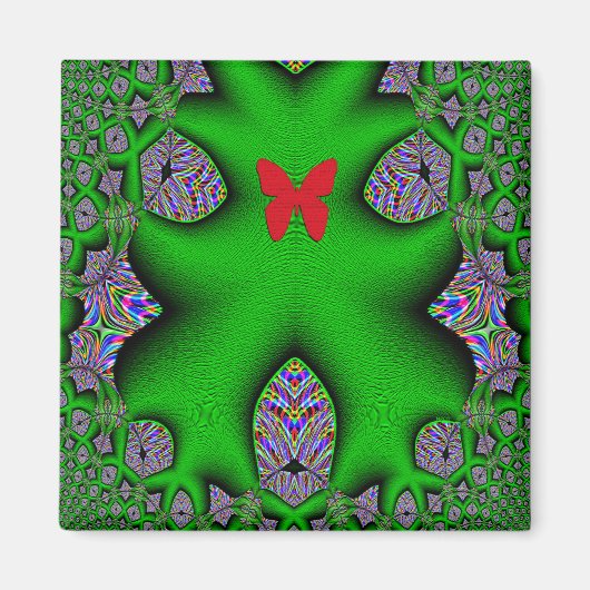 Mooie Vlinder....... Magneet (Voorkant)