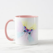 Mooie vlinder mok (Links)
