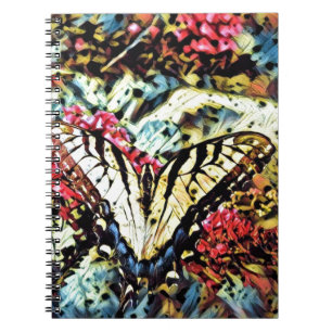 Mooie vlinder notitieboek