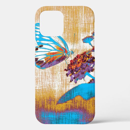 mooie vlinder op bloem Case-Mate iPhone case (Achterkant)