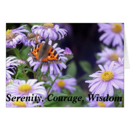 Mooie vlinder op bloemen