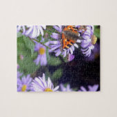 Mooie vlinder op de vloer legpuzzel (Horizontaal)