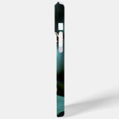 Mooie vlinder op een roze bloem Case-Mate iPhone case (Achterkant / Links)