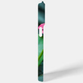 Mooie vlinder op een roze bloem Case-Mate iPhone case (Achterkant / Rechts)