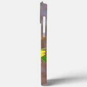 Mooie vlinder op gele bloem Case-Mate iPhone case (Achterkant / Links)