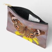 Mooie vlinder op gele bloem etui (Open)