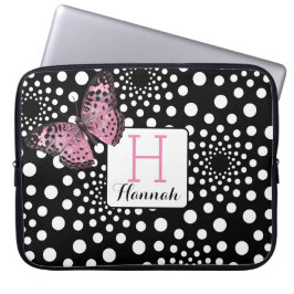 Mooie Vlinder - Personaliseer Je Eigen Laptop Sleeve