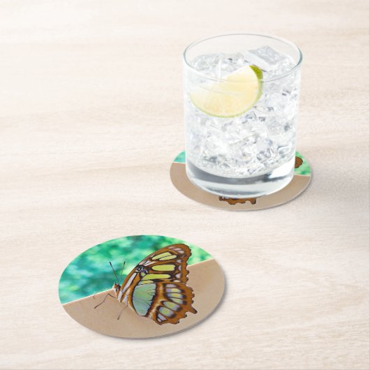 Mooie vlinder pulp board Onderzetters (Insitu)