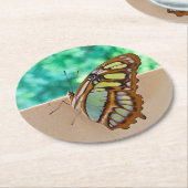 Mooie vlinder pulp board Onderzetters (Gebogen)