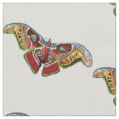 Mooie vlinder stof (Close Up)