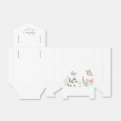 Mooie Vlinder Thema Baby shower Bedankdoosjes (Uitgevouwen)