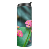 Mooie vlinder thermosbeker (Gedraaid links)