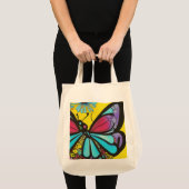 Mooie vlinder tote bag (Voorkant (product))