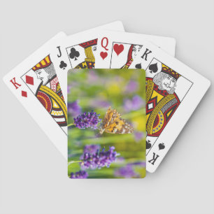 Mooie Vlinder Voeder Speelkaarten Deck