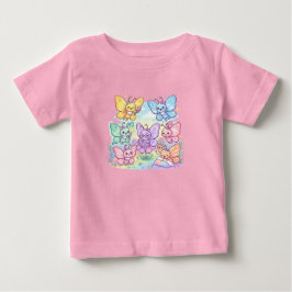 Mooie Vlinder Vrienden Kinder T-Shirt