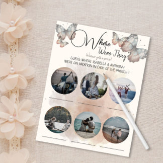 Mooie Vlinder Vrijgezellenfeest Party Fotospel