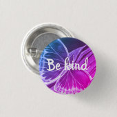 Mooie vlinderButton Ronde Button 3,2 Cm (Voorkant /achterkant)