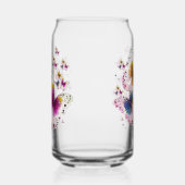 Mooie vlinderkunst blikvorm glas (Links)