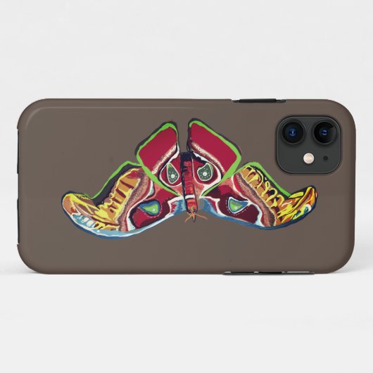 Mooie vlinderkunst Case-Mate iPhone case (Achterkant (horizontaal))
