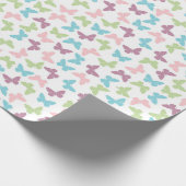 Mooie Vlinderpatroon Inpakpapier (Hoek)