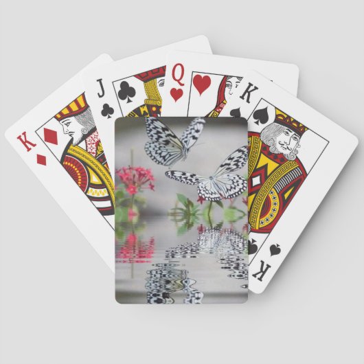 Mooie Vlinders Deck van Speelkaarten (Achterkant)