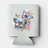 Mooie Vlinders en Bloemen Blikjeskoeler (Achterkant)