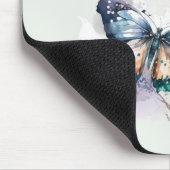 Mooie Vlinders en Bloemen Muismat (Hoek)