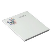 Mooie Vlinders en Bloemen Notitieblok (Schuin)