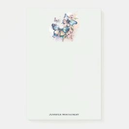 Mooie Vlinders en Bloemen Post-it® Notes