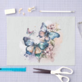 Mooie Vlinders en Bloemen Tissuepapier (Craft)