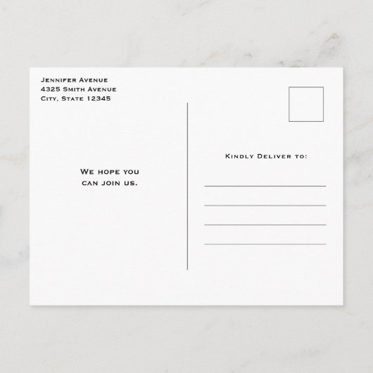 Mooie vlinders en bloemen verjaardag uitnodiging briefkaart (Achterkant)