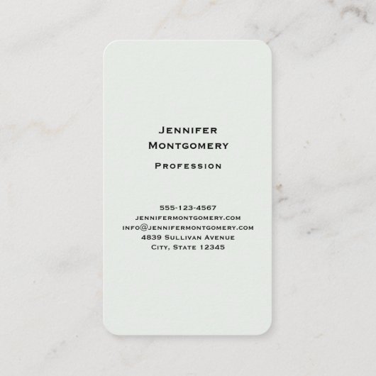 Mooie Vlinders en Bloemen Visitekaartje (Achterkant)