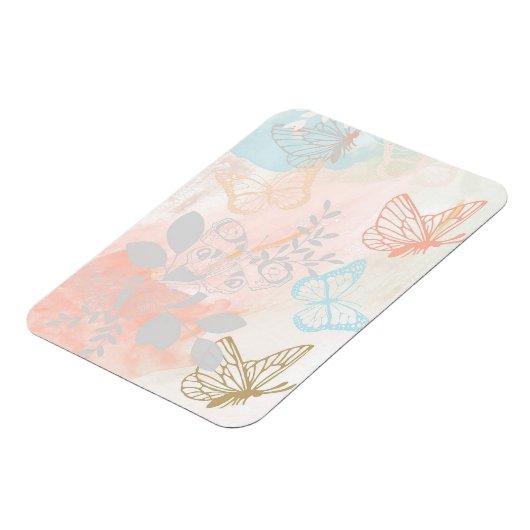 Mooie vlinders magneet (Linkerzijde)