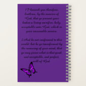 Mooie vlinders Notitieboek (Achterkant)