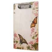 Mooie Vlinders & Vintage Bloesem Klembord (Links)