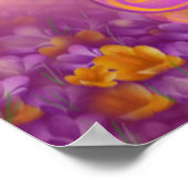 Mooie vlindervlinder poster (Hoek)