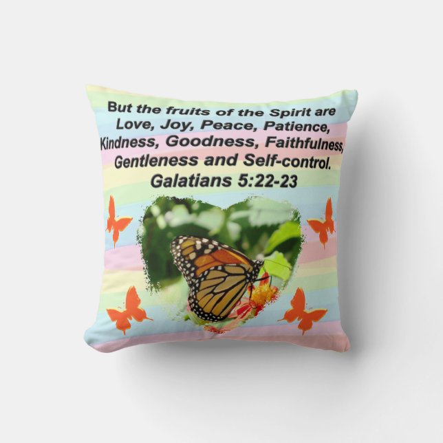 MOOIE VLINDERVRUCHT VAN DE GEEST KUSSEN (Voorkant)