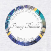 Mooie Vloeibare vormen Labels (Design 2)