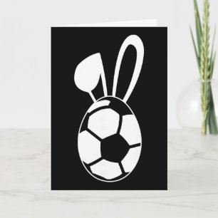 Mooie Voetbal Ei Shirt - Voetbal Pasen Ei Cadeau Kaart