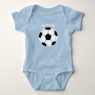 Mooie Voetbal Persoonlijke Baby Sport Romper